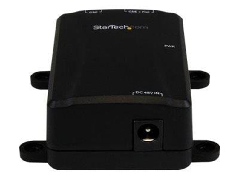 StarTech.com 1 Port Gigabit Midspan - PoE+ Injector - 802.3at and 802.3af