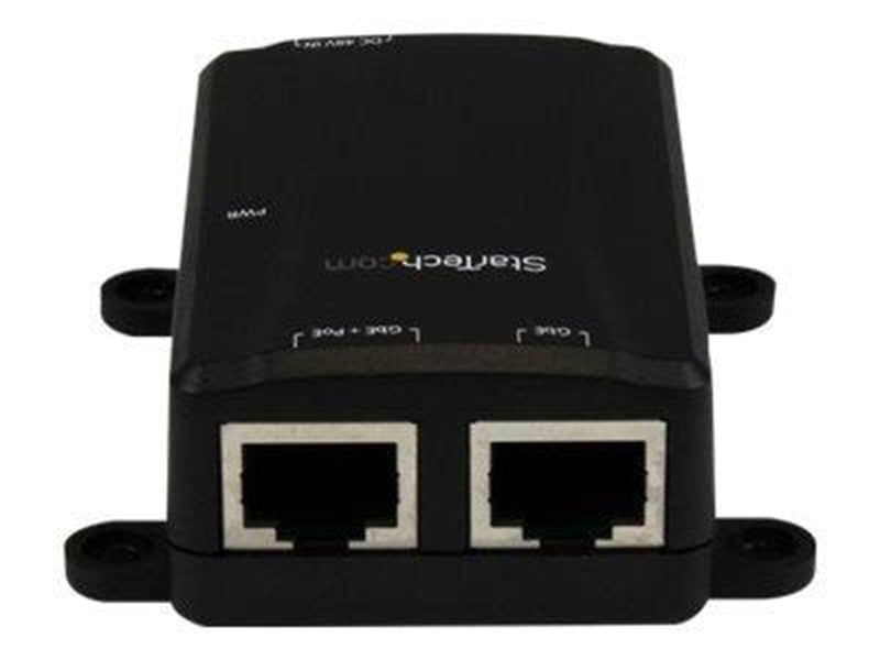 StarTech.com 1 Port Gigabit Midspan - PoE+ Injector - 802.3at and 802.3af