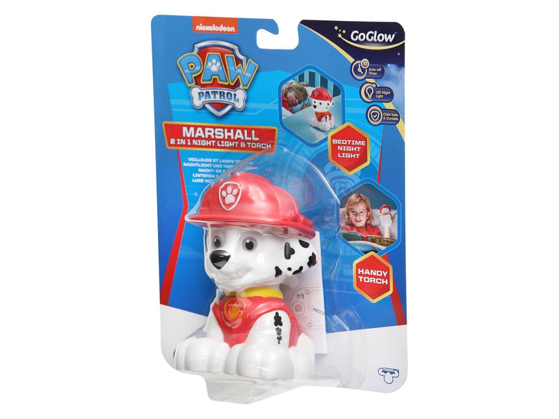 Paw Patrol Marshall Bedside Night Light and Torch Buddy