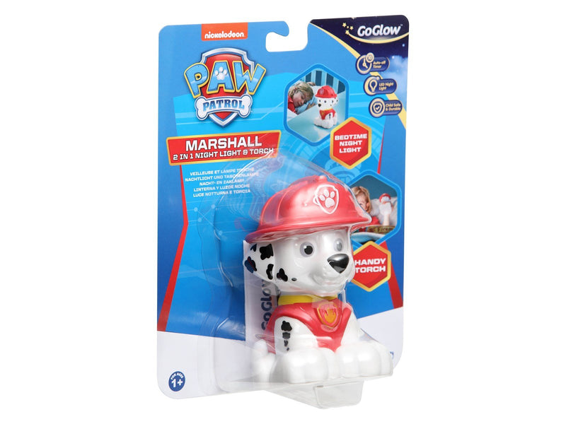 Paw Patrol Marshall Bedside Night Light and Torch Buddy