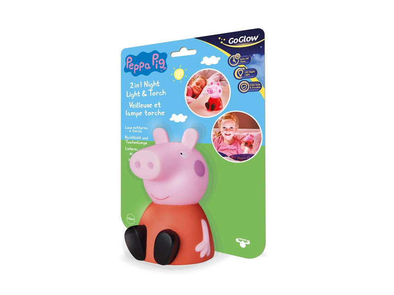 Peppa Pig Kids Bedside Night Light and Torch Buddy by GoGlow