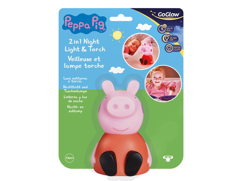 Peppa Pig Kids Bedside Night Light and Torch Buddy by GoGlow