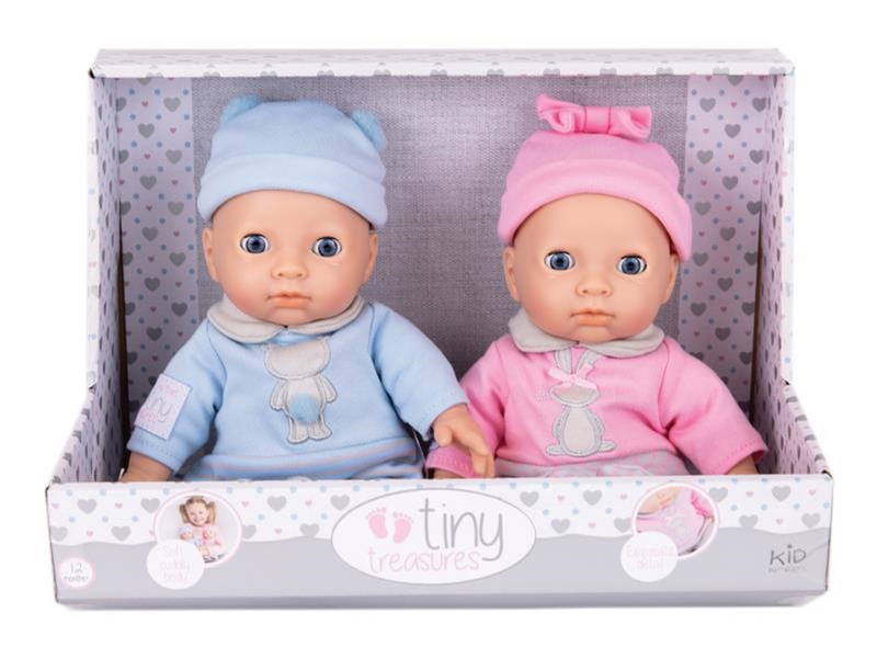 Tiny Treasures My First 2 dolls Twin Pack