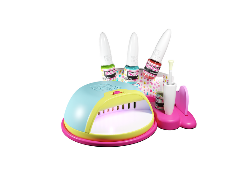 Fab Lab Glow In The Dark Nail Studio.