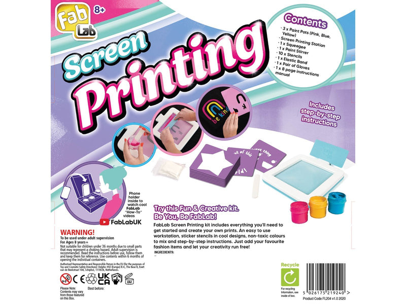 Fab Lab Screen Printing