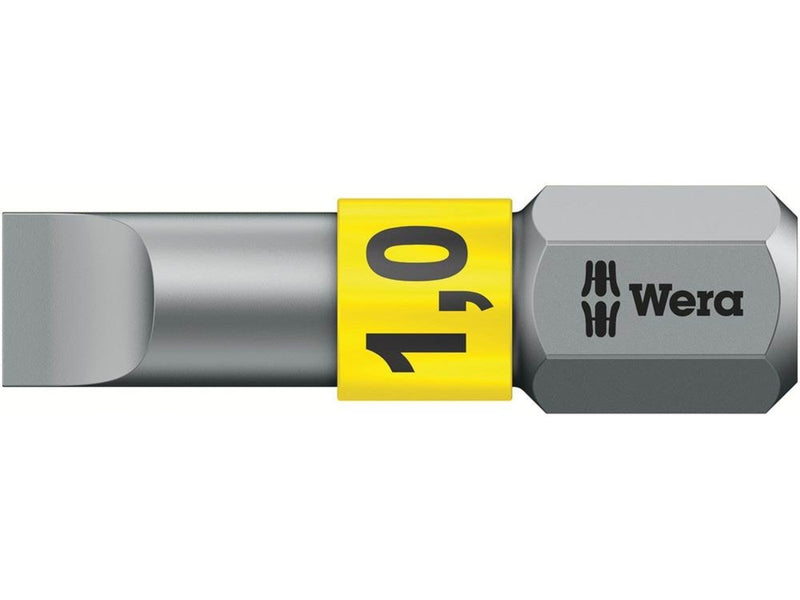 Wera 800/1 BTZ bits. 1.0 mm