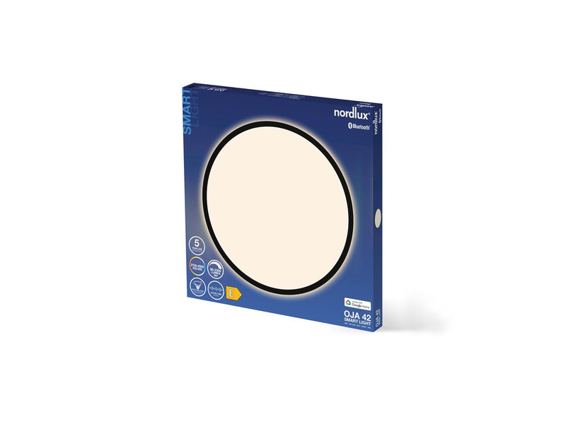 Nordlux Oja Smart 42 Deckenleuchte Schwarz