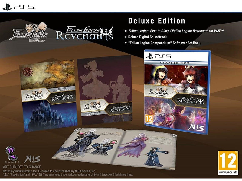 Fallen Legion: Rise to Glory/ Fallen Legion Revenants - Deluxe Edition - Sony PlayStation 5 - RPG - PEGI 12