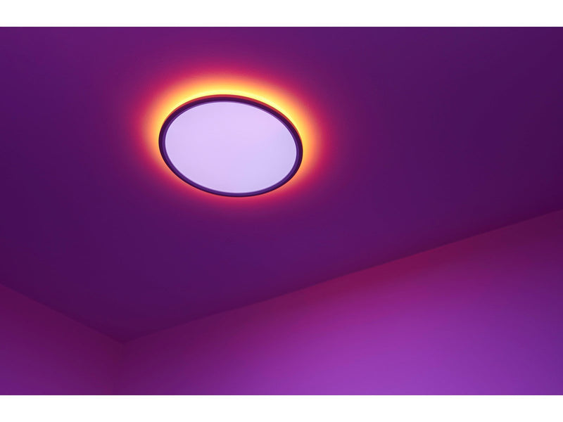 Nordlux Liva Smart Color Deckenleuchte Schwarz
