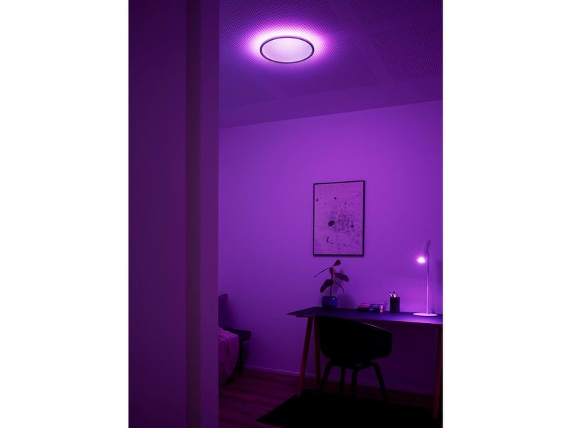 Nordlux Liva Smart Color Deckenleuchte Schwarz