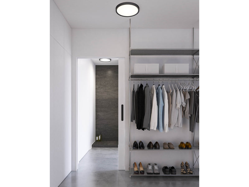 Nordlux Liva Smart Color Deckenleuchte Schwarz