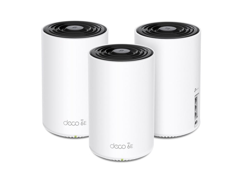 TP-Link Deco XE75 (3-PACK) AXE5400 Tri-Band Mesh - Wireless router 802.11a/b/g/n/ac/ax (Wi-Fi 6E)