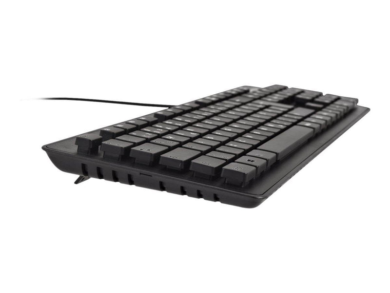 V7 CKU700DE - keyboard and mouse set - QWERTZ - German - black - Tastatur & Maus Set - Deutsch - Schwarz
