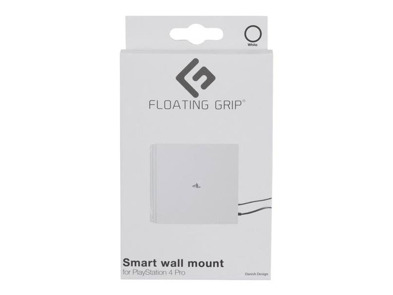Floating Grip Wall Mount White - Sony PlayStation 4 Pro
