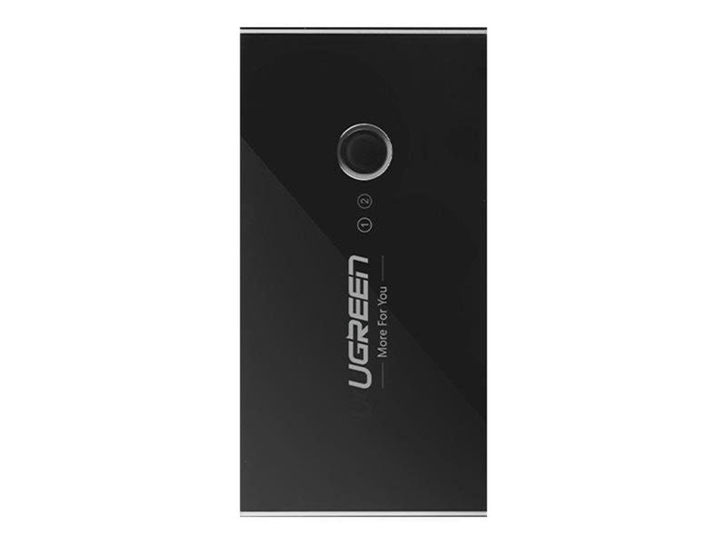 UGREEN USB 3.0 peripheral sharing switch - 4 ports USB-Hubs - USB 3.0 - 4 - Schwarz