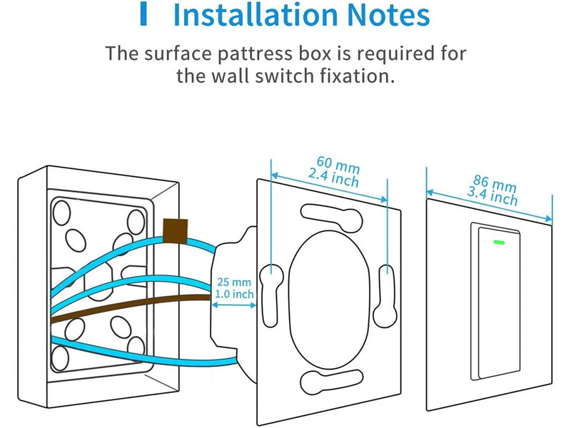 Meross Smart Wi-Fi Single Pole Switch