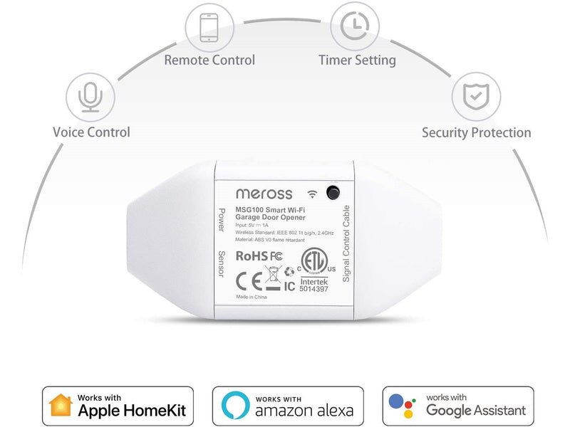 Meross Smart Wi-Fi Garage Door Opener