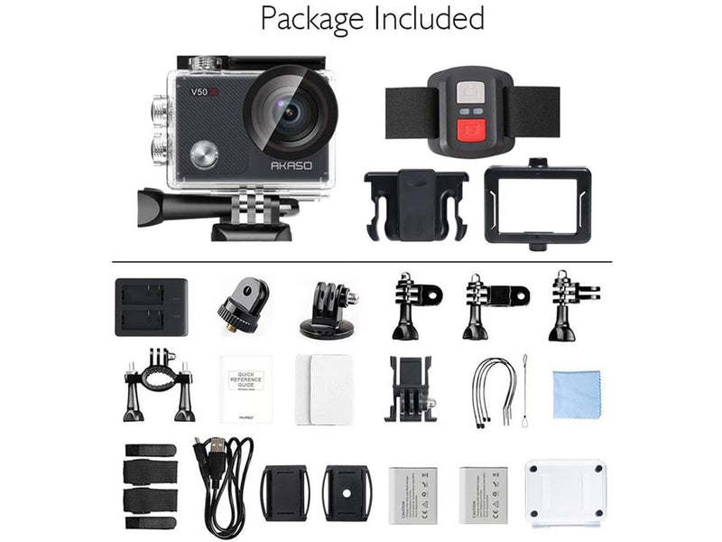 Akaso V50 X 4K/30fps 20MP Action Camera