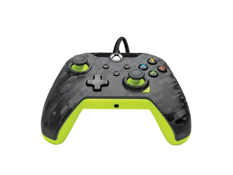 PDP Wired Controller – Electric Carbon & Yellow - Wired Controller - Microsoft Xbox One