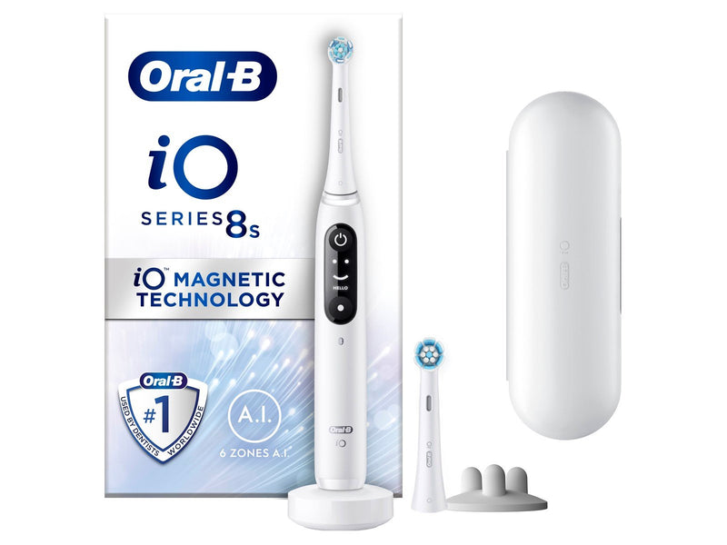 Oral-B Elektrische Zahnbürste iO8s White Alabaster