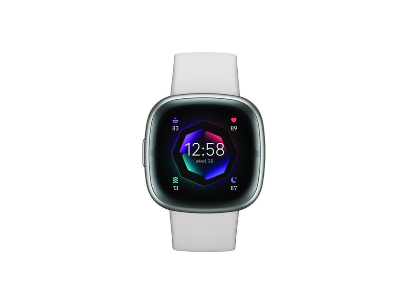 Fitbit Sense 2 Lunar White/Platinum