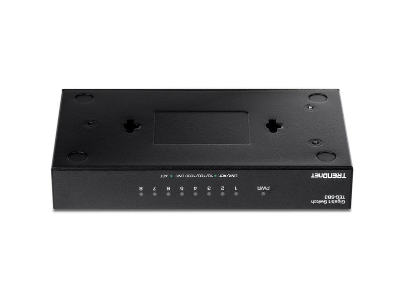 TRENDnet TEG-S83 8-Port Gigabit Desktop Switch