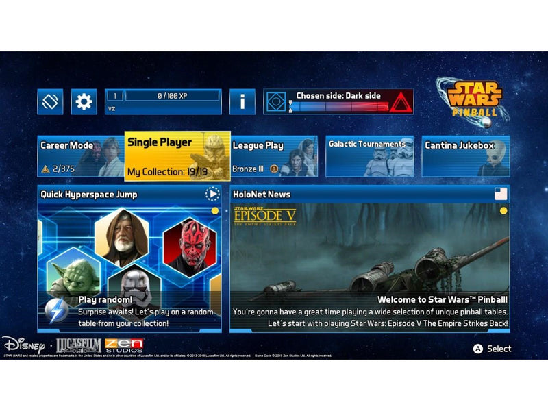 Star Wars Pinball (Code in a Box) - Nintendo Switch - Action - PEGI 12