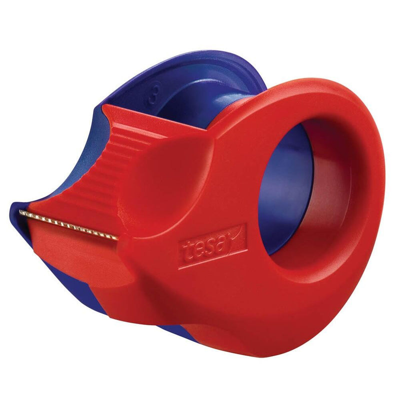 tesa Klebefilmabroller Mini-Abroller - rot/blau