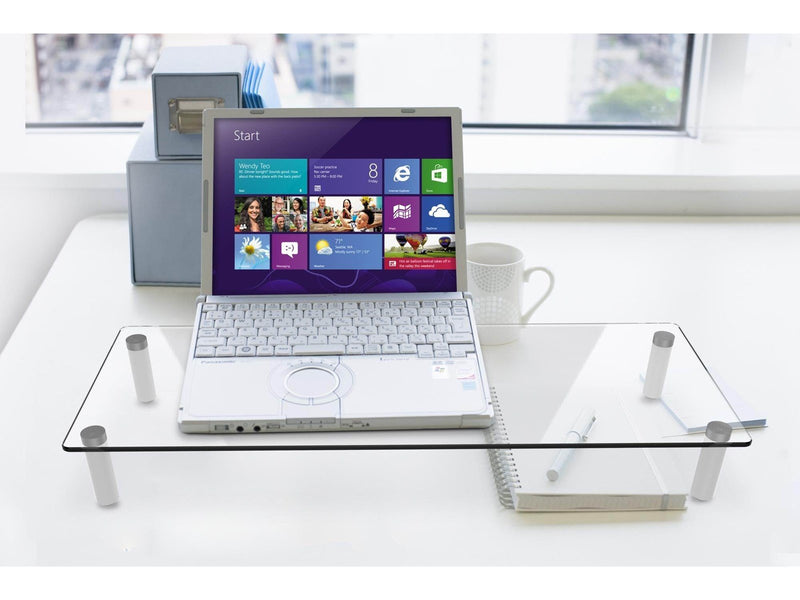DIGITUS Tabletop Glass Monitor Riser