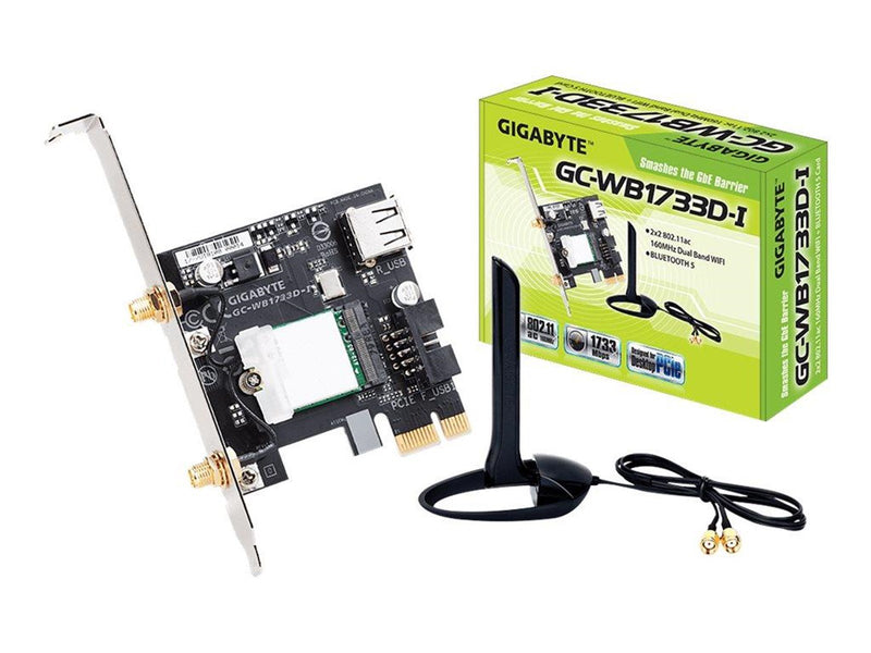 GIGABYTE GC-WB1733D-I / PCIe NIC AC WLAN & Bluetooth