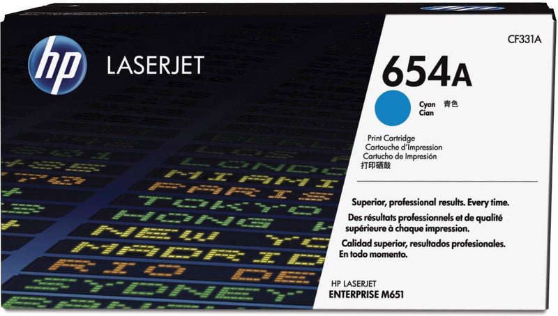 HP Original 654A Toner cyan 15.000 Seiten (CF331A)
