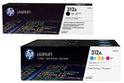 HP Original 312A Toner 4er Set schwarz, cyan, magenta, gelb