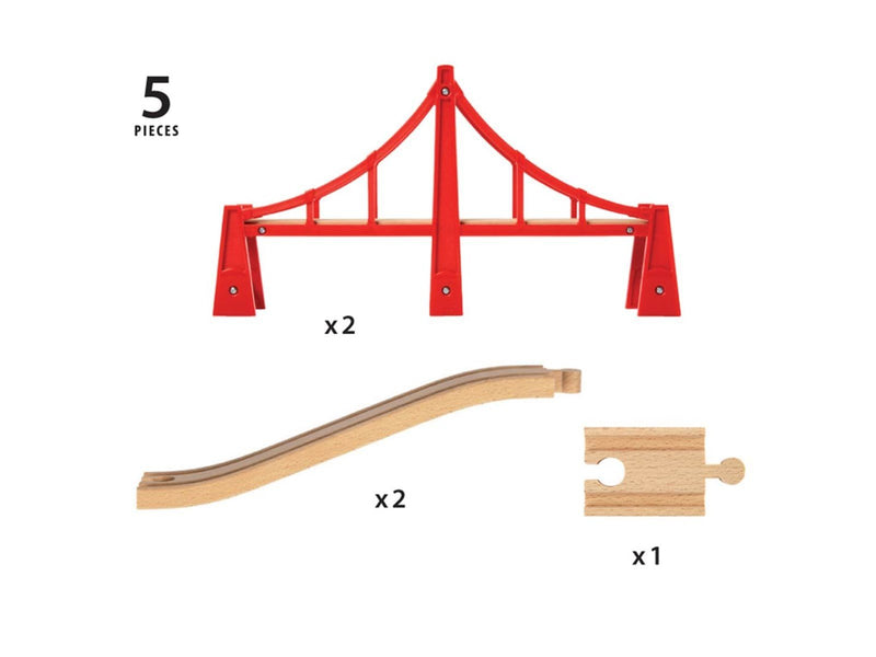 Brio Double Suspension Bridge