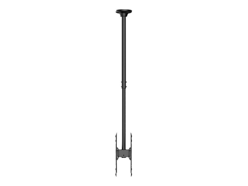 Neomounts - mounting kit - full-motion - for 2 flat panels - black 100 kg 75" 100 x 100 mm