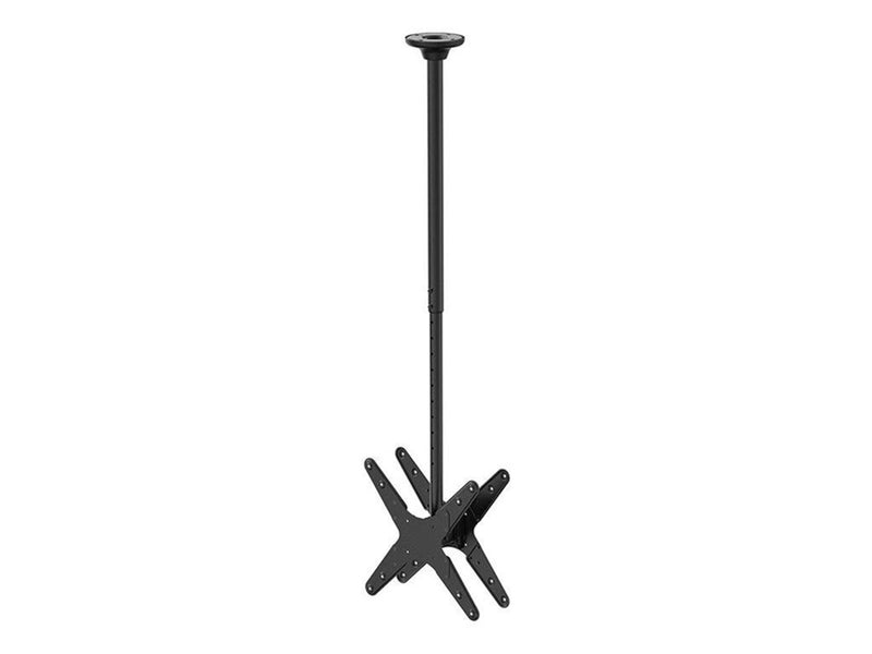 Neomounts - mounting kit - full-motion - for 2 flat panels - black 100 kg 75" 100 x 100 mm