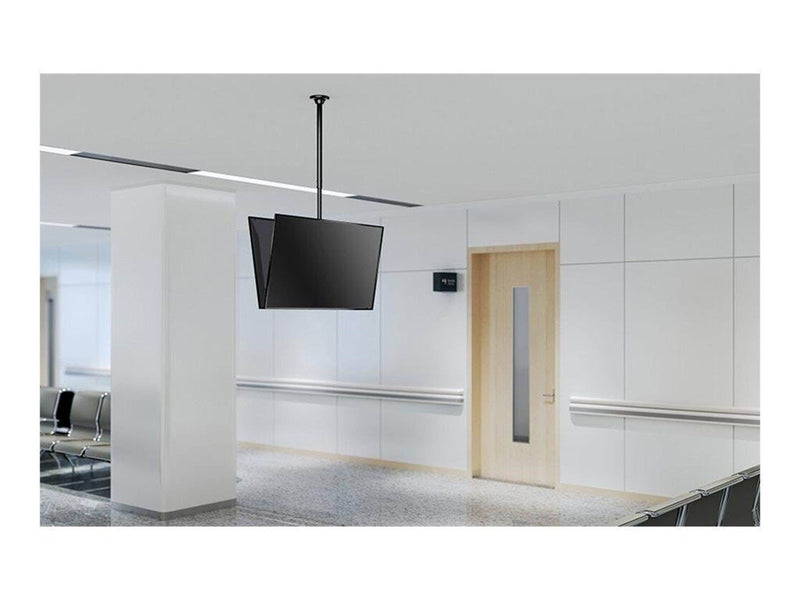 Neomounts - mounting kit - full-motion - for 2 flat panels - black 100 kg 75" 100 x 100 mm