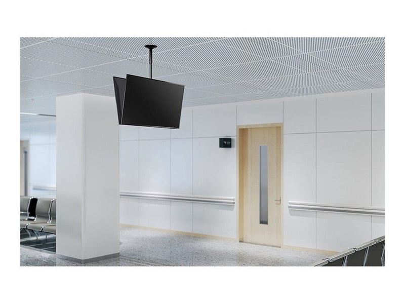 Neomounts - mounting kit - full-motion - for 2 flat panels - black 100 kg 75" 100 x 100 mm