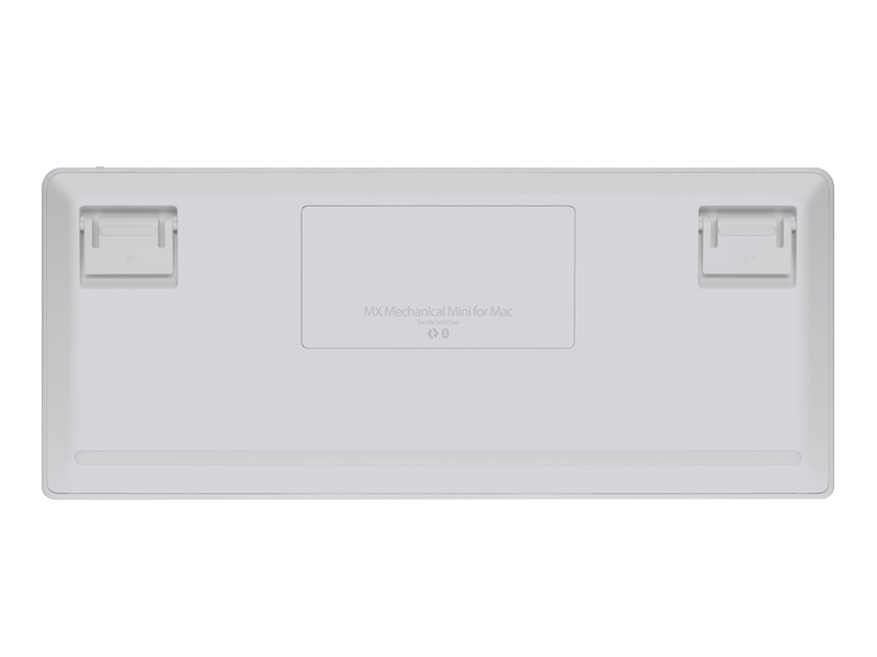Logitech MX Mechanical Mini for Mac - Minimalist Wireless Illuminated Performance Keyboard Pale Grey - UK - Tastaturen - Englisc