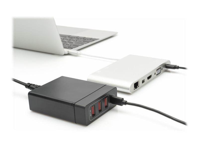 DIGITUS power adapter - USB USB-C - 72 Watt