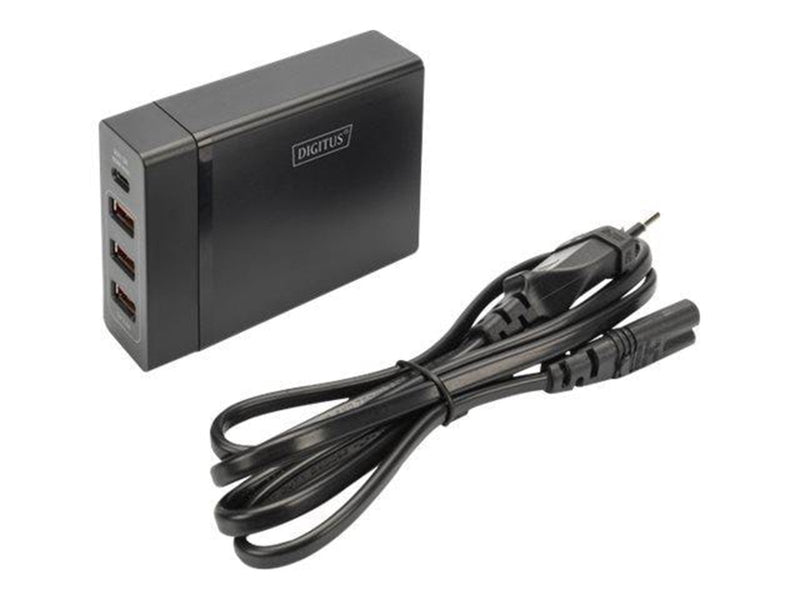 DIGITUS power adapter - USB USB-C - 72 Watt