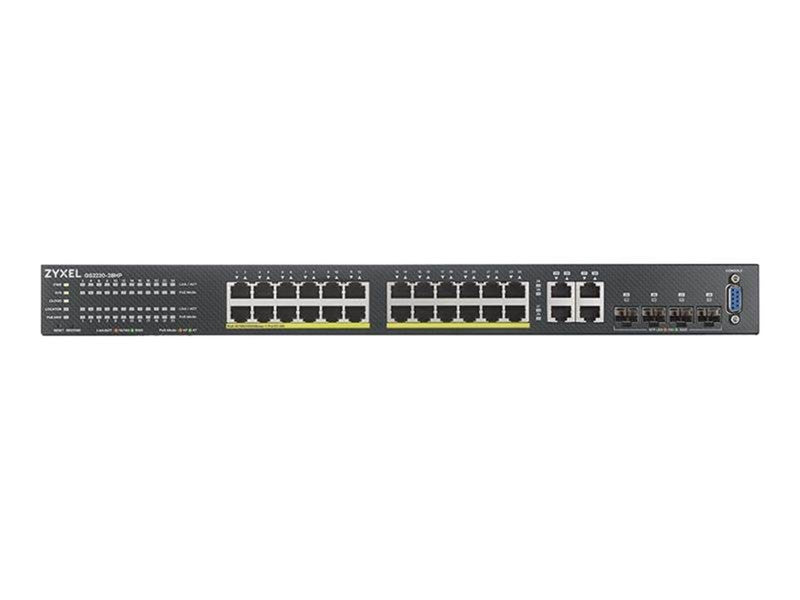 ZyXEL GS2220-28HP - switch - 24 ports - Managed - rack-mountable