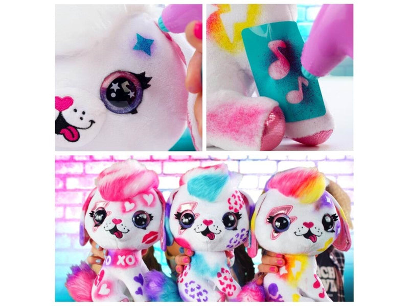 Airbrush Plush Puppy