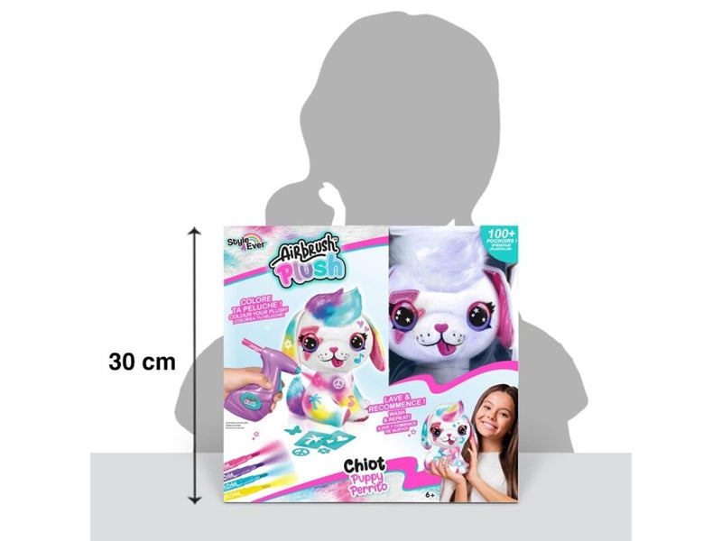 Airbrush Plush Puppy