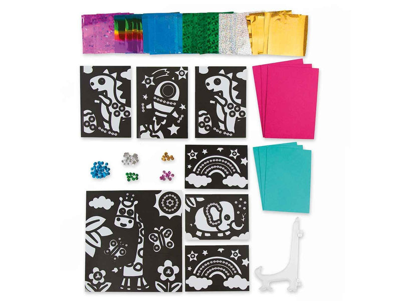 Out Of The Box Foil Picture & Cards