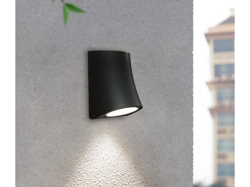 Iberlamp HELIO Wandleuchte LED, Anthrazit