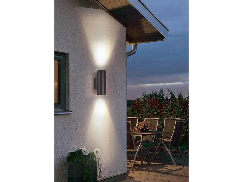 Iberlamp FOX Wandleuchte LED, Mattschwarz