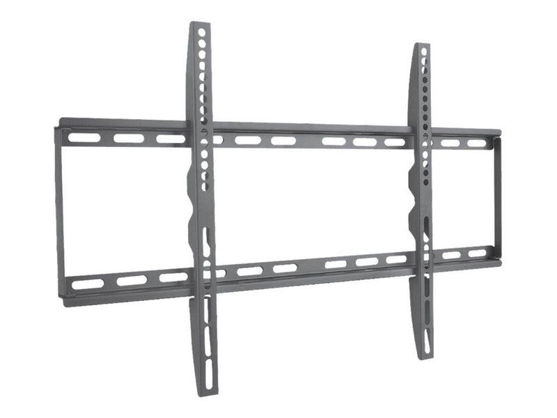 TECHLY - mounting kit - Fixed Slim - for LCD display - black 50 kg 65" 200 x 200 mm