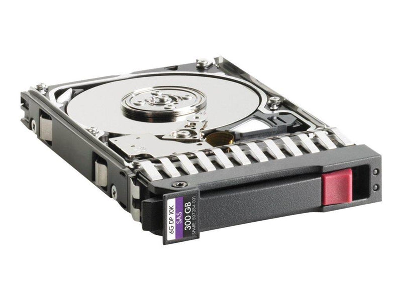 Hewlett Packard Enterprise 300GB 10Krpm SAS SFF - 300GB - Festplatten - 507127-B21 - SAS2 - 2.5"