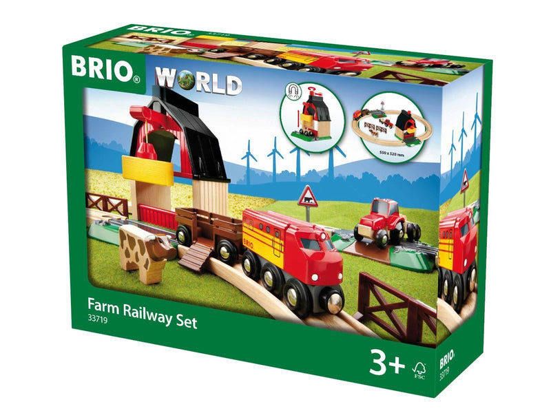 Brio Farm Railway Set