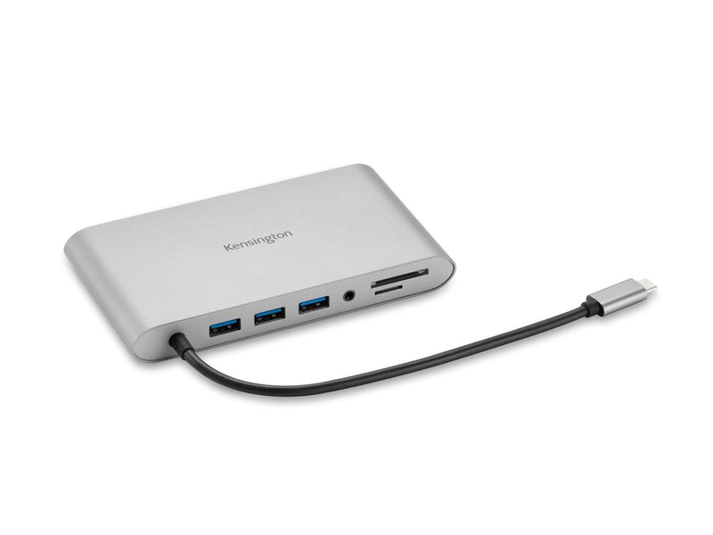 Kensington UH1440P USB-C 5Gbps Dual Video Driverless Mobile Dock – 85W Pass-Through Power – DP/HDMI/VGA